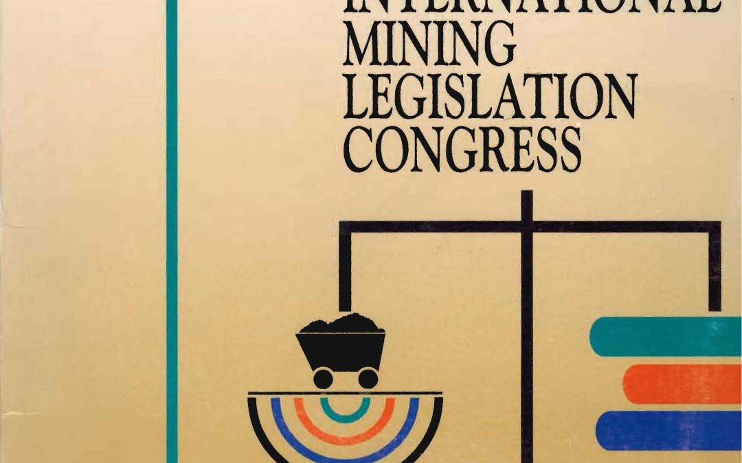 Congresso Internacional de Legislação Minera – International Mining Legislation Congress