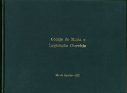 Código de minas e legislação correlata