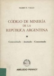 Código de minería de la República Argentina